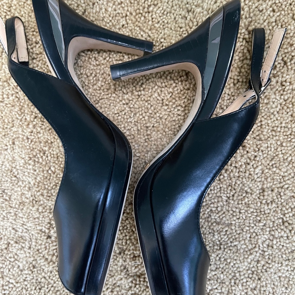 New Cole Haan peep toe heels - Picture 2 of 7